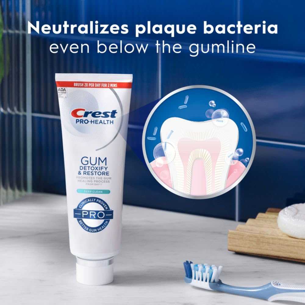 Toothpaste Neutralization Crest Pro-Health Deep Clean Toothpaste 4.6 Oz (Pack of 3), Anticavity ...