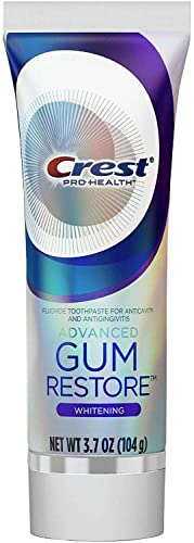 Crest Pro-Health Gum Care Advanced Whitening Toothpaste, 3.7 Oz (104g) - Pack of 2